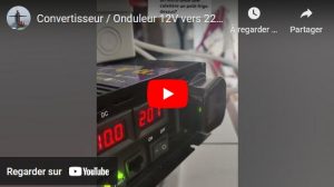Convertisseur / Onduleur 12V vers 220V 4000 watts made in China part.16 – Test sur four Micro-Ondes 900 Watts