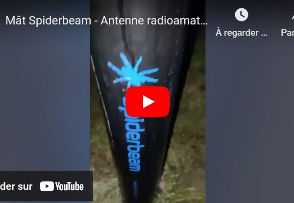 Mât Spiderbeam - Antenne radioamateur - Avantage de l'utilisation de la drisse Marine