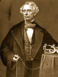 Samuel Finly Breese Morse Samuel-morse-with-his-invention-2-225x300