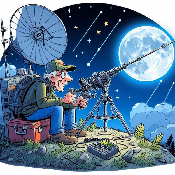 EME / Moonbounce : Antenne Yagi ou Quad ? Liaison radio amateur Terre/Lune/Terre